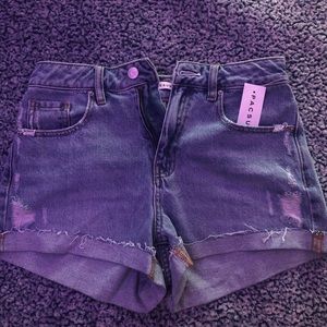 Pacsun jean mom shorts